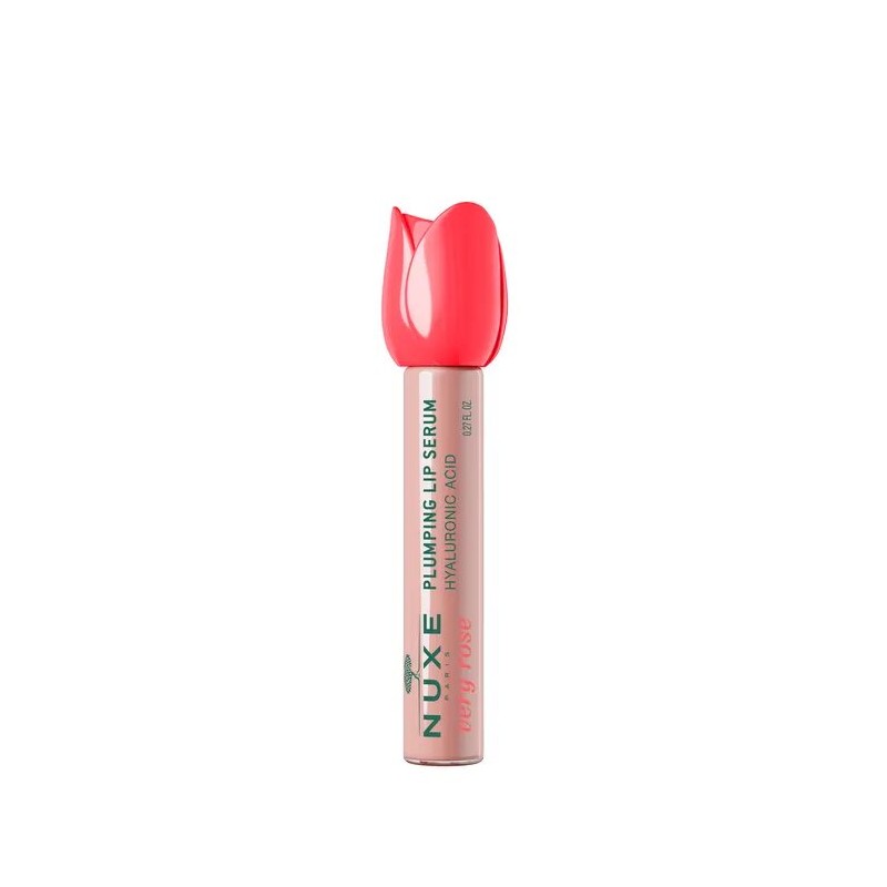 NUXE PLUMPING LIP SERUM VERY ROSE HYALURONIC ACID 8ML