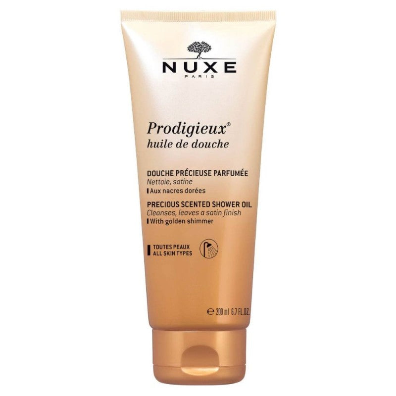 Nuxe Prodigieux Huile de Douche Nettoyante Précieuse Parfumée 200ml - prix Maroc