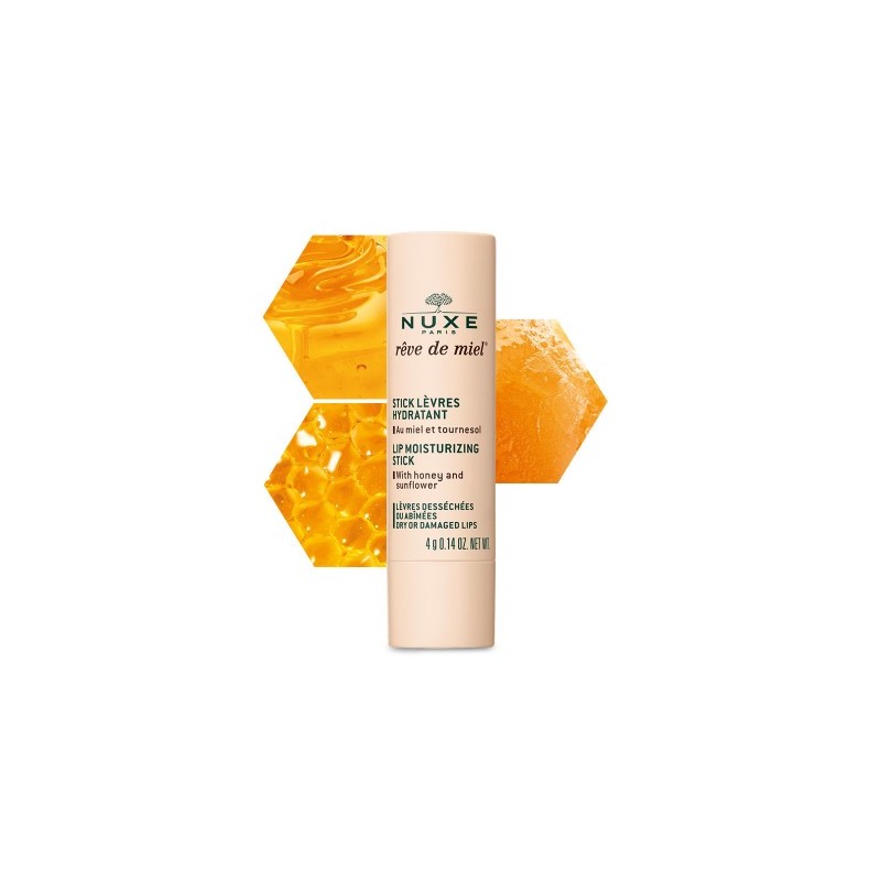 Nuxe Rêve de miel® Stick lèvres hydratant 4 g