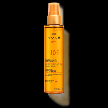NUXE SUN Huile Bronzante Faible Protection 150 ml SPF 10 prix Maroc