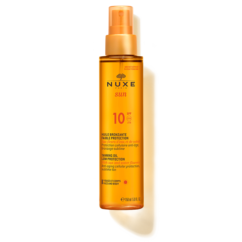 Nuxe Sun Huile Bronzante Faible Protection 150 ml SPF 10