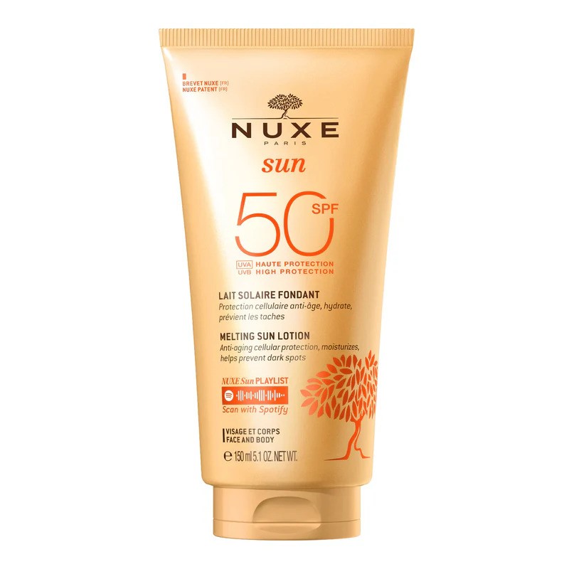 Nuxe Sun Lait Fondant Haute Protection SPF50 150ml