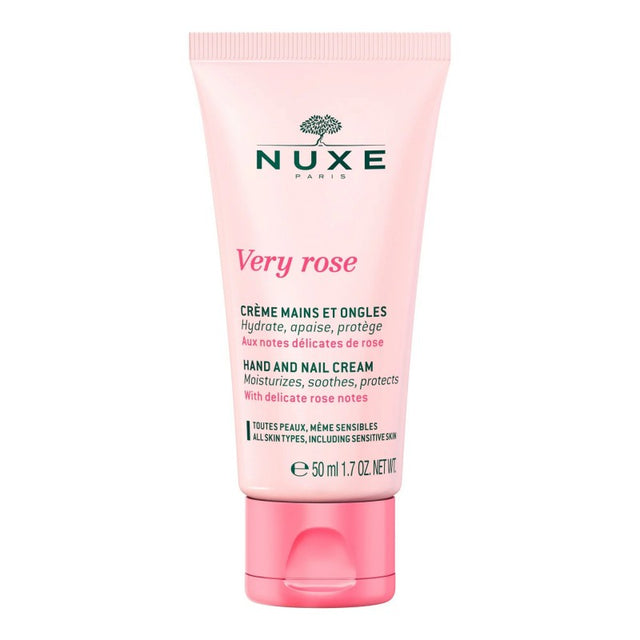 NUXE VERY ROSE CREME MAINS ET ONGLES 50ML prix Maroc