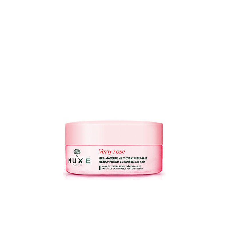 Nuxe Very Rose Gel-Masque Nettoyant Ultra-Frais 150ml