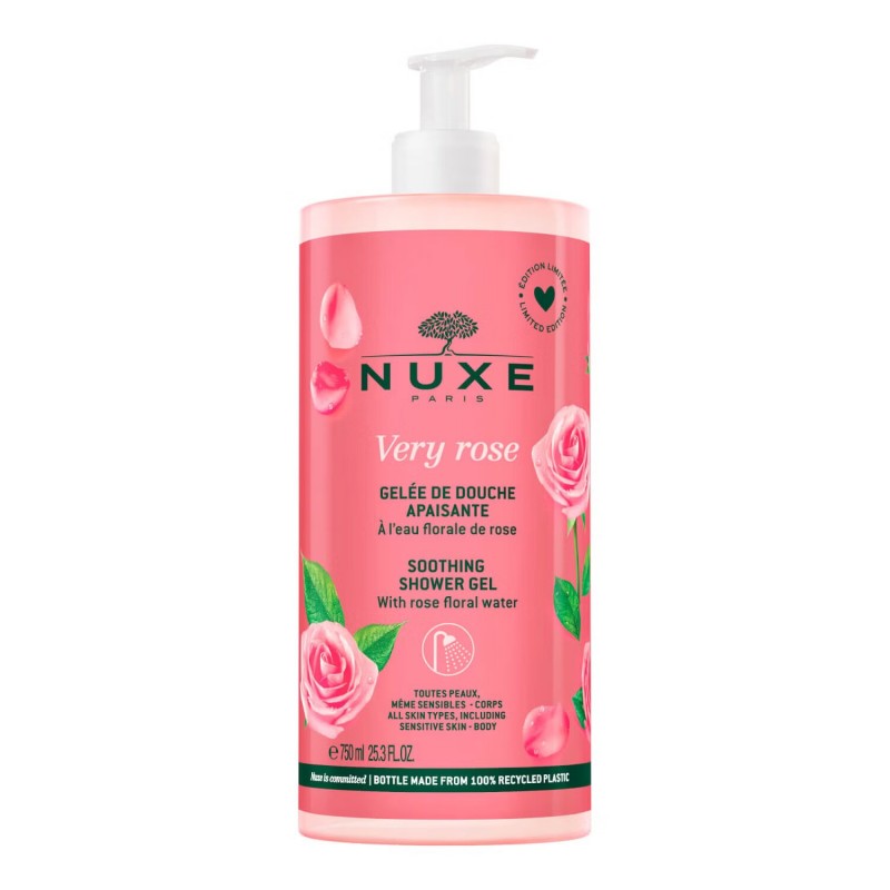 NUXE VERY ROSE Gelée de Douche Apaisante | 750ml prix Maroc
