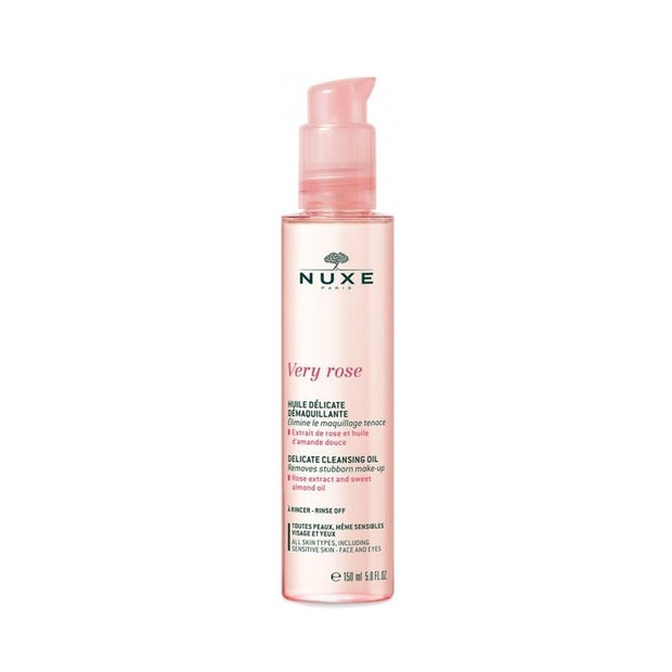 Nuxe Very Rose Huile Délicate Démaquillante 150ml