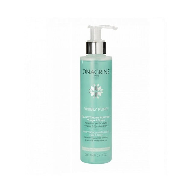 ONAGRINE VISIBLY PURE Gel Nettoyant Purifiant 200 ml prix Maroc