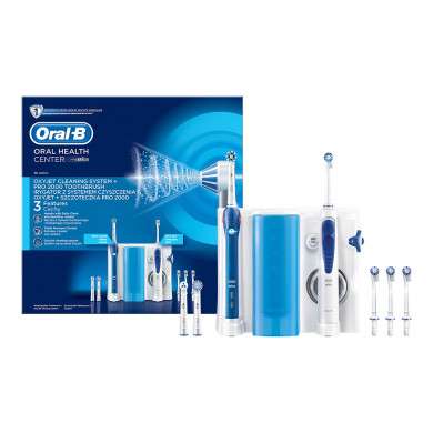 ORAL B HYDROPULSEUR+BROSSE OXYJET PRO 2000 Parapharmacie prix Maroc