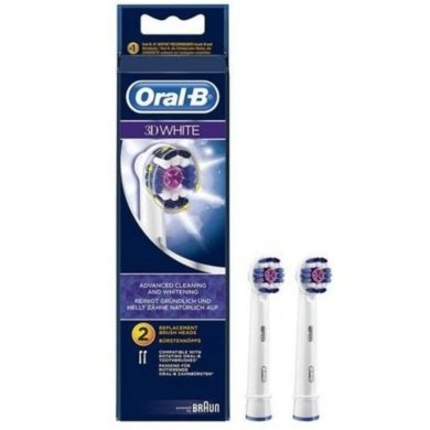 ORAL B RECHARGE BROSSE A DENTS 3D WHITE ADVANCED PACK DE 2 prix Maroc