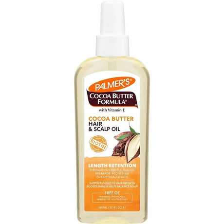 PALMER'S COCOA BUTTER HAIR OIL 150ML prix Maroc