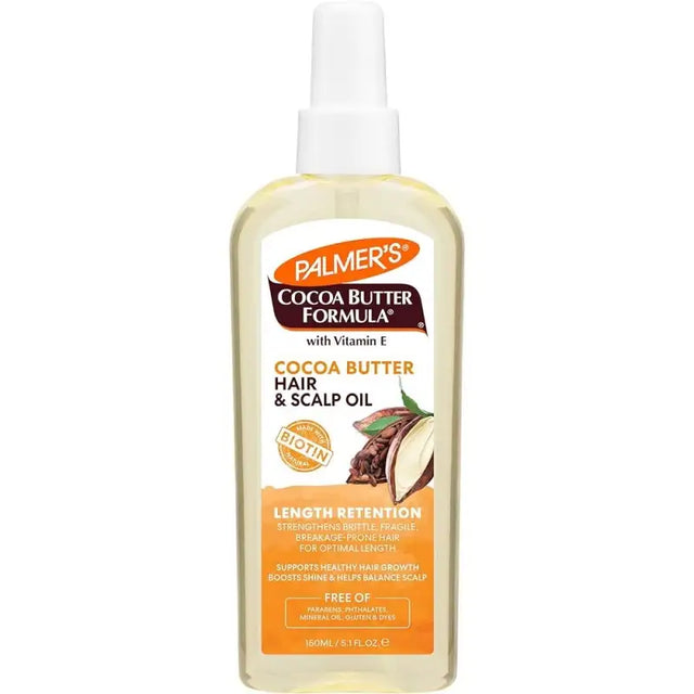 PALMER'S COCOA BUTTER HAIR OIL 150ML prix Maroc