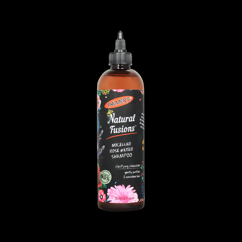PALMER'S NATURAL FUSION shampooing micellaire à l'eau de rose 350 ml
