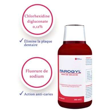 PAROGYL BAIN DE BOUCHE 300 ML prix Maroc