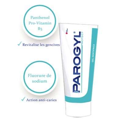PAROGYL PROTECT GEL DENTIFRICE 75 ML prix Maroc