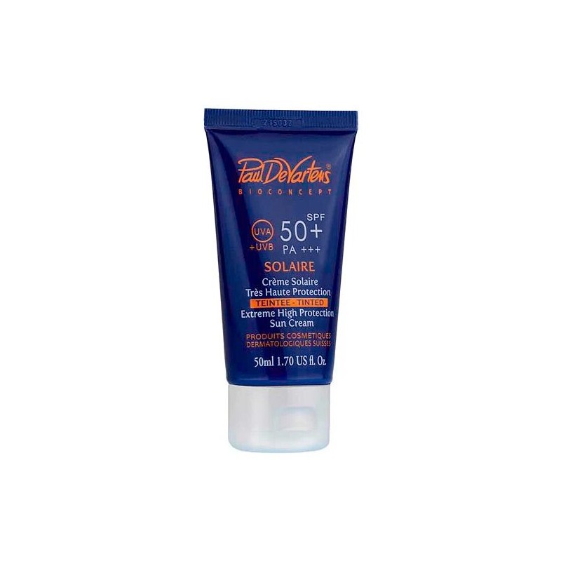 PAUL DE VARTENS Crème Solaire TEINTEE SPF 50+ prix Maroc