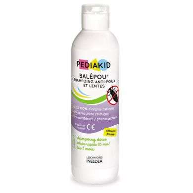 PEDIAKID BALEPOU SHAMPOOING ANTI POUX ET LENTES 200 ML Parapharmacie prix Maroc