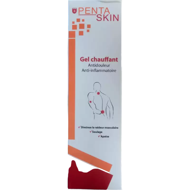 Pentaskin Gel Chauffant anti Inflammatoire 120 ml