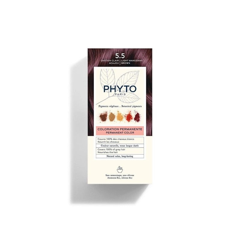 PHYTO COLOR N° 5.5 CHÂTAIN CLAIR ACAJOU