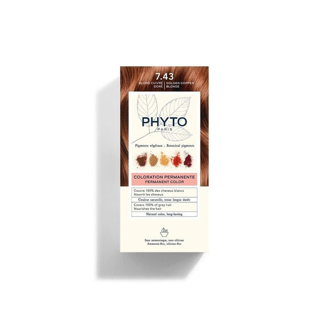 PHYTO COLOR N° 7.43 blond cuivré doré prix Maroc