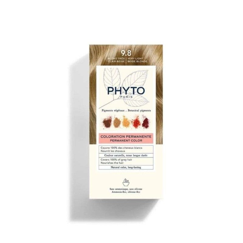 PHYTO COLOR N9.8 BLOND TRES CLAIR BEIGE