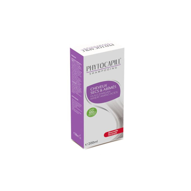 Phytocapill Shampoing Cheveux Secs et Abîmés à l'Huile de Jojoba 200