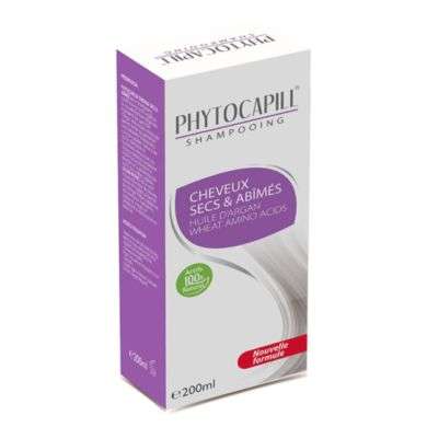 PHYTOCAPILL SHAMPOOING CHEVEUX SEC ET ABIMES 200ML Parapharmacie prix Maroc