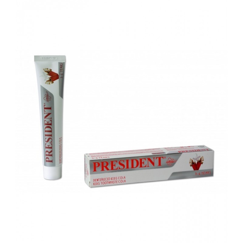 PRESIDENT KIDS dentifrice COLA 3-6 ANS 50 ml prix Maroc