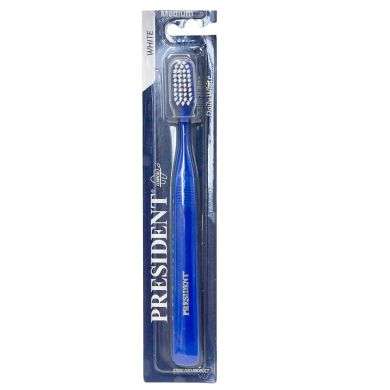 PRESIDENT BROSSE A DENTS MEDIUM WHITE Parapharmacie prix Maroc