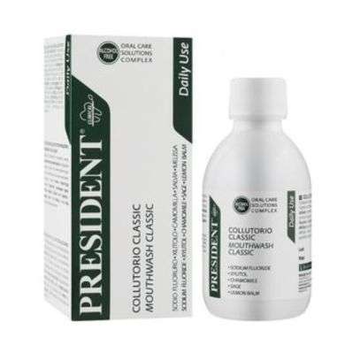 PRESIDENT CLASSIC BAIN DE BOUCHE USAGE QUOTIDIEN 200 ML prix Maroc