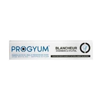 PROGYUM DENTIFICE SOIN BLANCHEUR CHARBON ET XYLITOL 75 ML prix Maroc