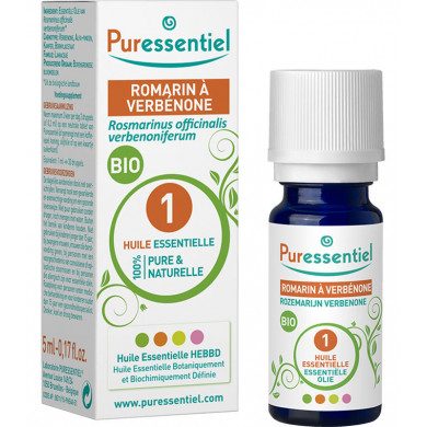 PURESSENTIEL HUILE ESSENTIELLE DE ROMARIN A VERBENONE BIO 5 ML prix Maroc