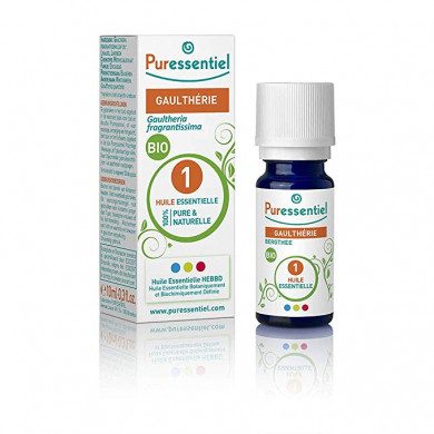 PURESSENTIEL HUILE ESSENTIELLE GAULTHERIE BIO 10ML prix Maroc