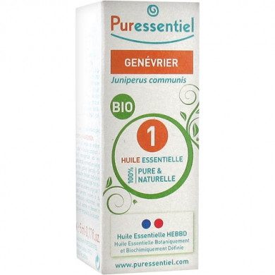PURESSENTIEL HUILE ESSENTIELLE GENEVRIER BIO 5 ML prix Maroc