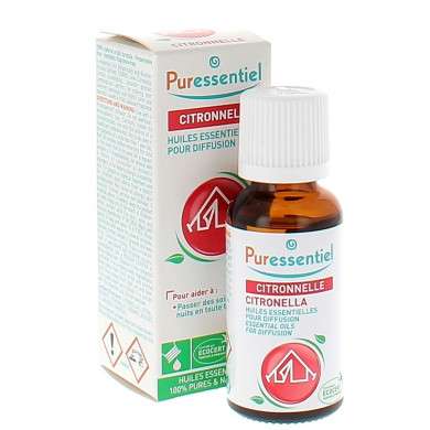 PURESSENTIEL HUILE ESSENTIELLE POUR DIFFUSION CITRONELLE 30 ML prix Maroc