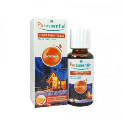 PURESSENTIEL HUILE ESSENTIELLE POUR DIFFUSION COCOONING 30 ML prix Maroc