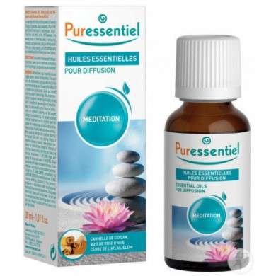 PURESSENTIEL HUILE ESSENTIELLE POUR DIFFUSION MEDITATION 30 ML prix Maroc