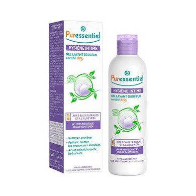 PURESSENTIEL HYGIENE INTIME GEL LAVANT DOUCEUR 250ML Parapharmacie prix Maroc