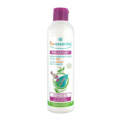 PURESSENTIEL POUX DOUX SHAMPOING QUOTIDIEN POUX DOUX CERTIFIE BIO 200 ML Parapharmacie prix Maroc