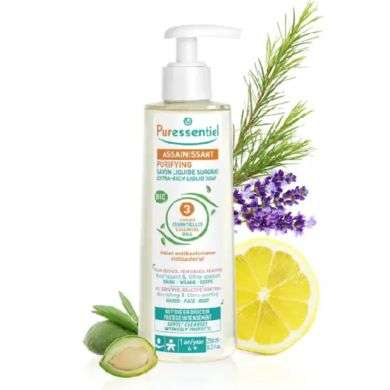PURESSENTIEL ASSAINISSANT SAVON LIQUIDE SURGRAS 250 ML Parapharmacie prix Maroc