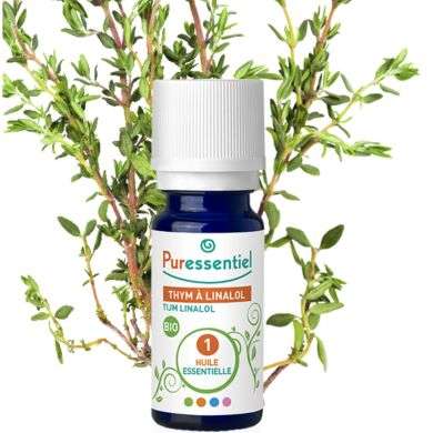 PURESSENTIEL HUILE ESSENTIELLE THYM A LINALOL BIO 5 ML prix Maroc