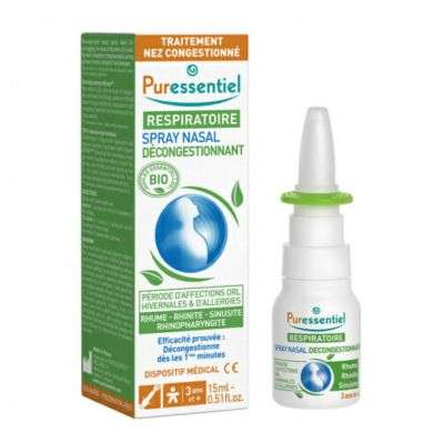 PURESSENTIEL RESPIRATOIRE SPRAY NASAL DECONGESTIONNANT 15 ML Parapharmacie prix Maroc
