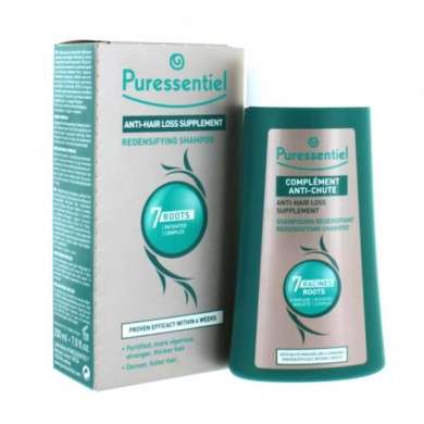 PURESSENTIEL SHAMPOING COMPLEMENT ANTI CHUTE REDENSIFIANT 7 RACINES 200 ML prix Maroc