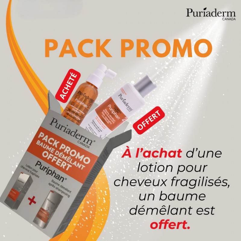 PURIPHAN PACK LOTION ANTI-CHUTE 120ML + BAUME DEMELANT 200ML