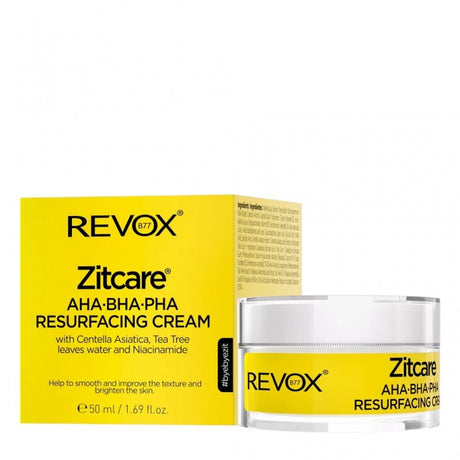 REVOX ZITCARE AHA.BHA.PHA. resurfacing cream | 50ml prix Maroc