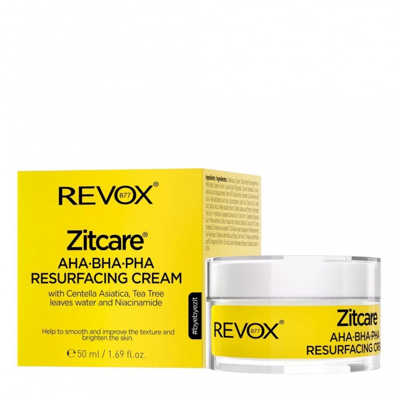 REVOX ZITCARE AHA.BHA.PHA. resurfacing cream | 50ml