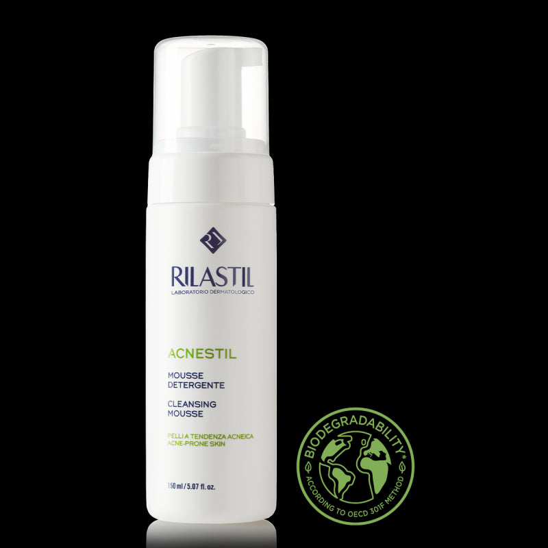 RILASTIL- acnestil - mousse nettoyante pour peau acnéique 150ml prix Maroc
