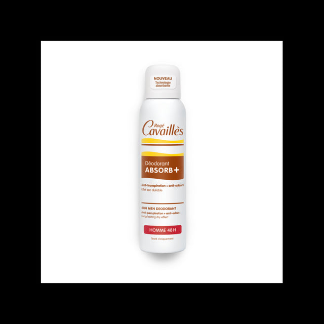 ROGE CAVAILLES ABSORB+ DEO HOMME SOIN régulateur spray 48H 150 ml prix Maroc