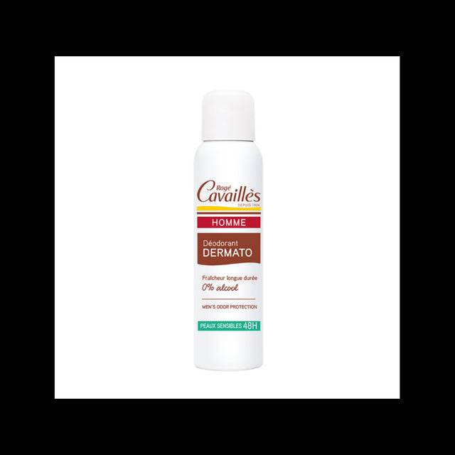 ROGE CAVAILLES DEO HOMME soin dermato sans sel d'aluminium 48H spray 150 ml prix Maroc