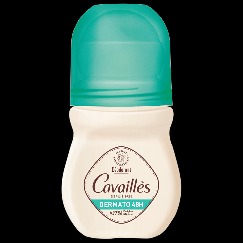 ROGE CAVAILLES DEODORANT DERMATO 48H SANS SEL ROLL ON 50ML prix Maroc