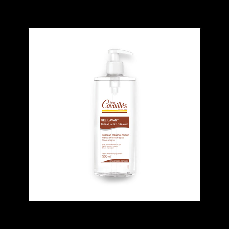 ROGE CAVAILLES DERMO-UHT gel lavant surgras 500 ml prix Maroc